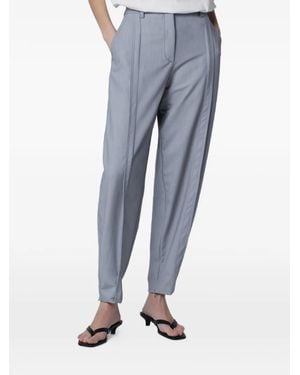 Thelatest Pantalon À Détails De Coutures - Blue