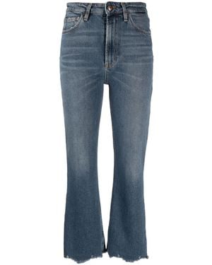 3x1 High-Rise Bootcut Jeans - Blue
