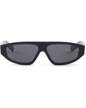 Prada Occhiali Da Sole Geometrici - Nero