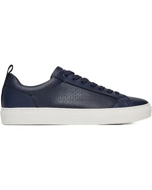 HUGO Morrie Tenn Sneakers - Blauw