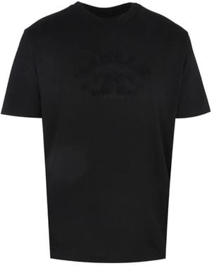 Gaelle Paris Logo-Print T-Shirt - Black