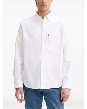 Levi's Hemd Mit Aufgesetzter Tasche - Weiß