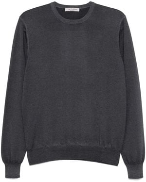 Fileria Virgin Wool Jumper - Grey