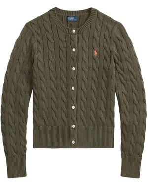Polo Ralph Lauren Crew Neck Cardigan - Green