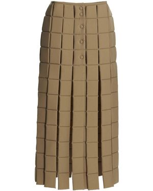 A.W.A.K.E. MODE Gonna Imbottita Con Dettaglio Cut-Out - Neutro