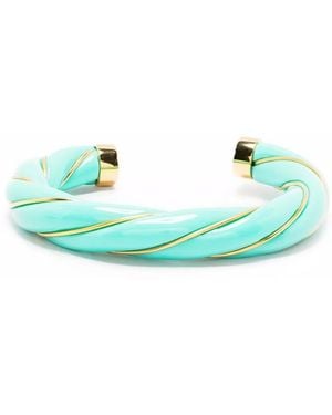 Aurelie Bidermann Diana Cuff Bracelet - Green