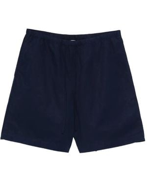 Aspesi Drawstring Shorts - Blue