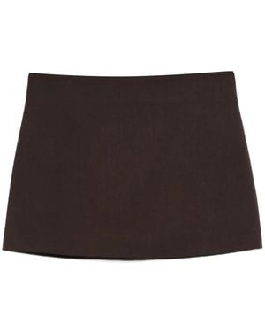 P.A.R.O.S.H. Gabardine Skirt - Black