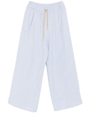 Berwich Drawstring Trousers - White
