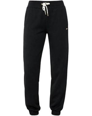 Guess Pantalones De Chándal Con Logo - Negro