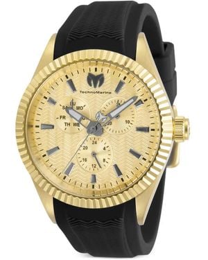 TechnoMarine Sea Dream Fluted Bezel 42Mm Watch - Metallic