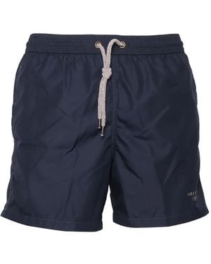 Ballantyne Drawstring Swim Shorts - Blue