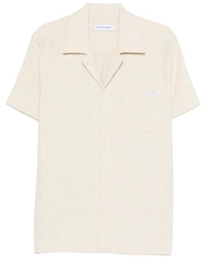 Maison Labiche Logo-Patch Shirt - White