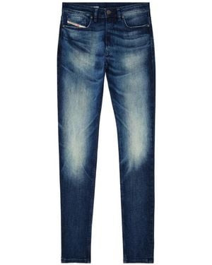 DIESEL Skinny Jeans Low Waist 1979 Sleenker - Blue