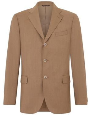 Brooks Brothers Blazer À Simple Boutonnage - Brown