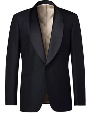 Fursac Virgin Wool Blazer - Blue