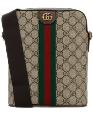 Gucci Riñonera Ophidia Pequeña - Verde