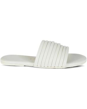 TKEES Caro Sandals - White