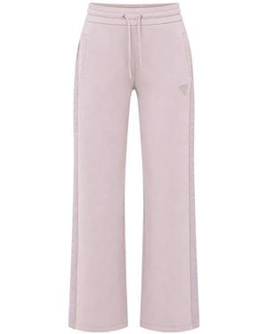 Guess Side-Logo Track Trousers - Pink