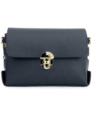 Apatchy London Sac À Bandoulière Bloxsome En Cuir Clouté - Blue