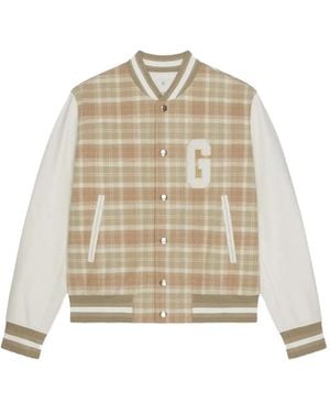 Givenchy チェック ジャケット - ホワイト