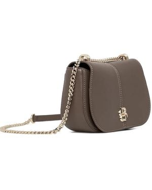 BOSS Satchel-Tasche mit Kettenriemen - Braun