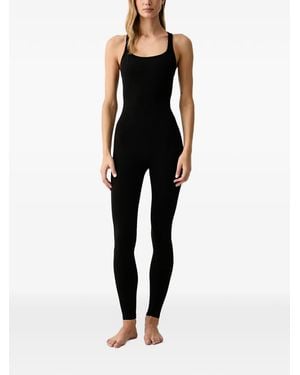 Hurley Cross-Back Jumpsuit - Black