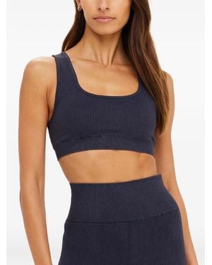 The Upside Seamless Jade Racerback Bra - Blue