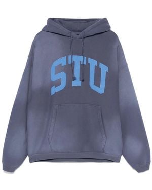 Stussy Stu Hoodie - Blue