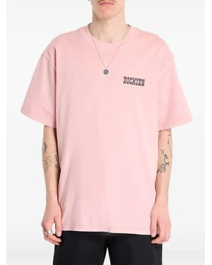 Dickies Buchtell Graphic-Print T-Shirt - Pink