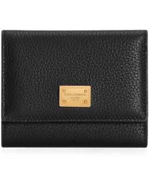 Dolce & Gabbana Calfskin Wallet - Black