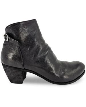 Officine Creative Panelled Ankle Boots - Black