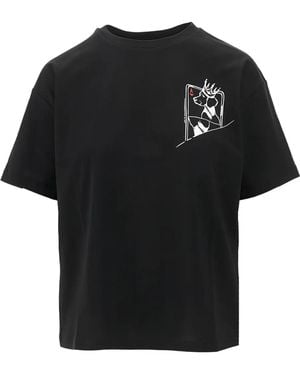 Emporio Armani We Love Dogs T-Shirt - Black
