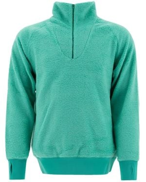Beams Plus Jersey con cuello alto - Verde