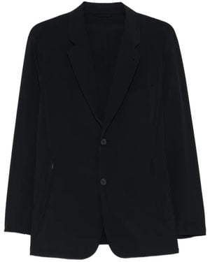 Emporio Armani Polyamide Blazer - Black
