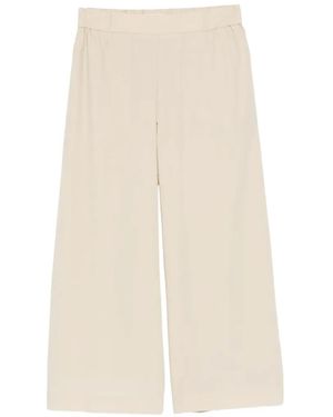 Ottod'Ame Elastic-Waistband Trousers - White