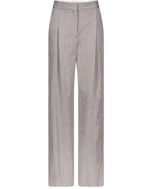 Loulou de Saison Hamet Pleated Trousers - Grey