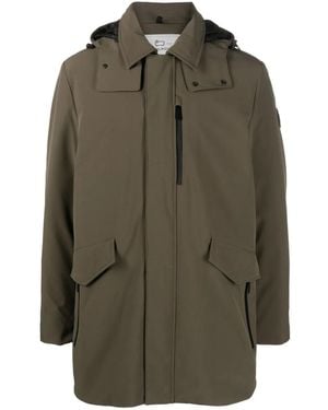 Woolrich Barrow Mac Parka Coat - Green