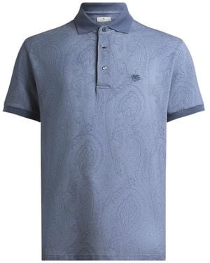 Etro T-Shirts And Polos - Blue