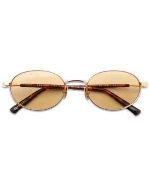 Gast Jade Round-Frame Sunglasses - Natural
