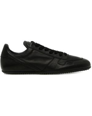 Rick Owens Panelled Trainers - Black