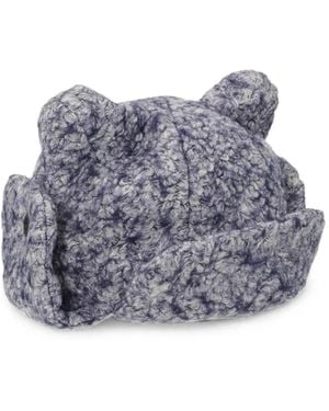 Henrik Vibskov Frog Textured Hat - Grey