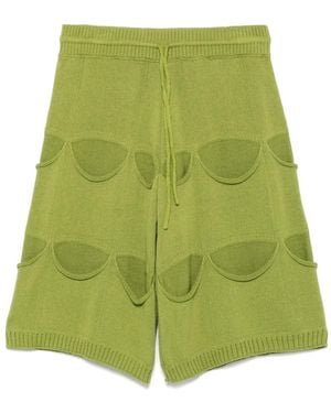 Isa Boulder Multi-Pocket Shorts - Green