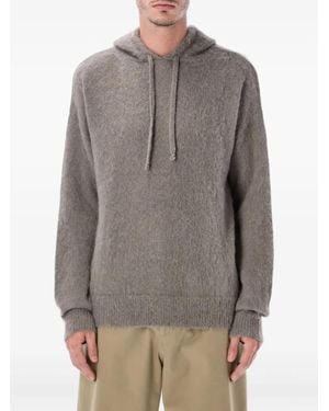 ROLD SKOV Drawstring-Hood Hoodie - Grey