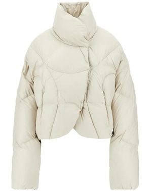 Bacon Quilted Puffer Jacket - White