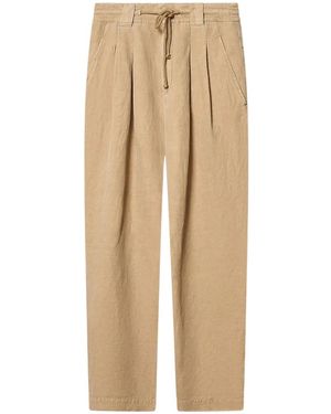 Isabel Marant Sirius Pleated Trousers - Natural