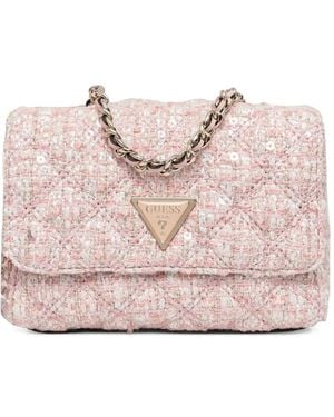 Guess Mini Giully Cross Body Bag - Pink