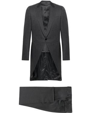 Canali Single-Breasted Wool Suit - Grey