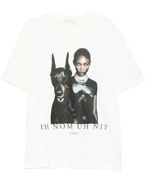 ih nom uh nit Family Graphic-Print T-Shirt - White