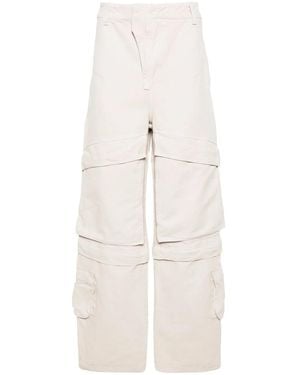 Entire studios Pantalones Cargo A Paneles - Neutro